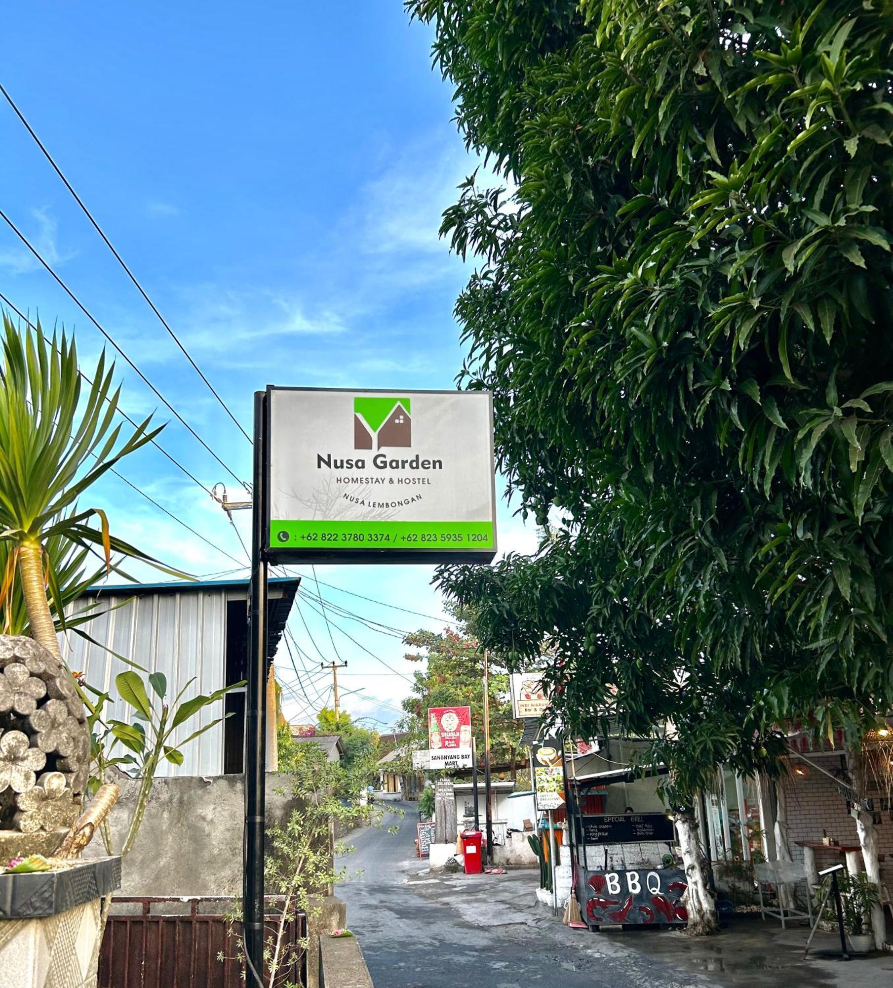 Nusa Garden Homestay Нуса Лембонган Екстериор снимка